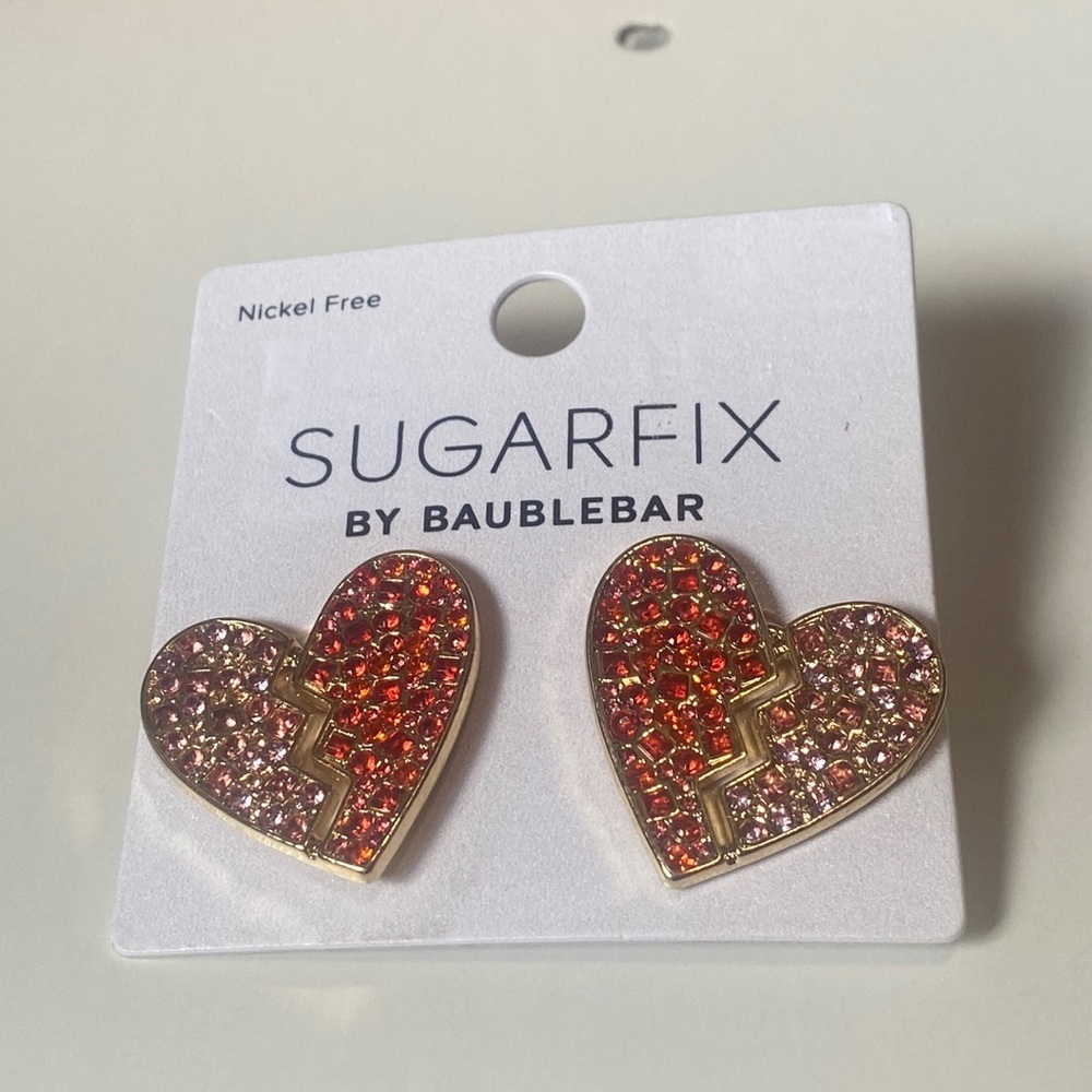 Baublebar Sugarfix Broken Heart Earrings